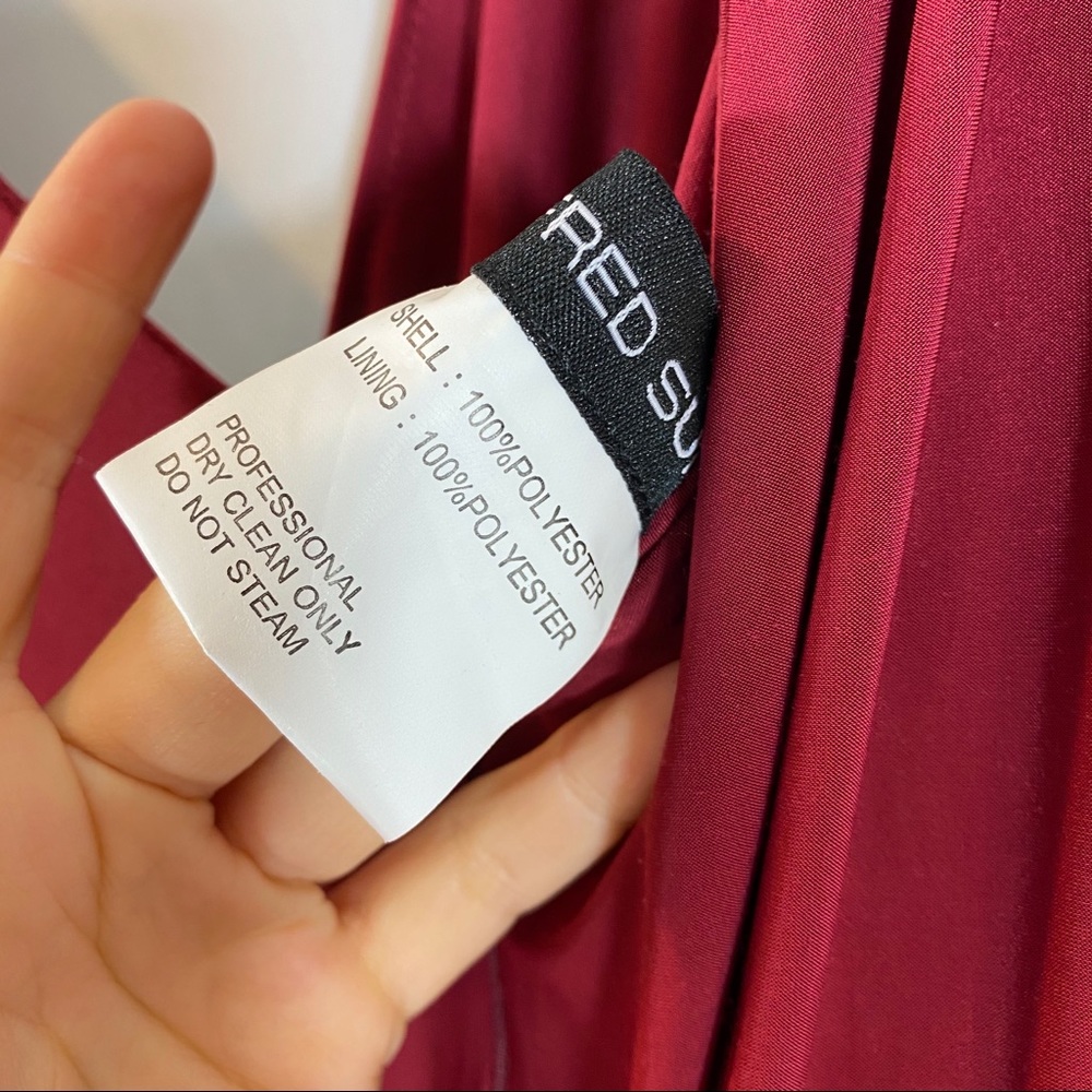 BOGOF! Alfred Sung Marocain Jersey-Bodice gown - Picture 7 of 10